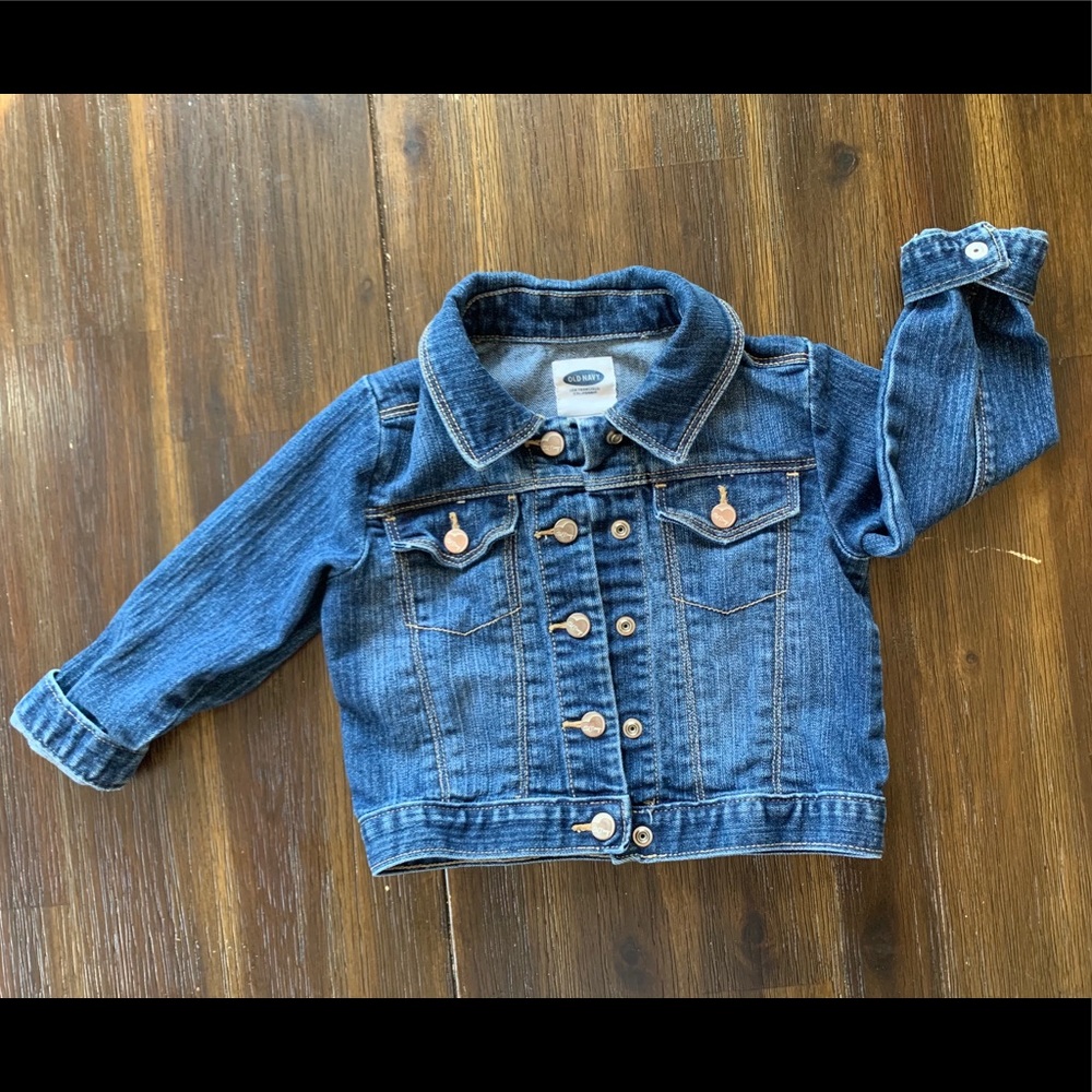 Girls Toddler Old Navy Jean Jacket Size 2T